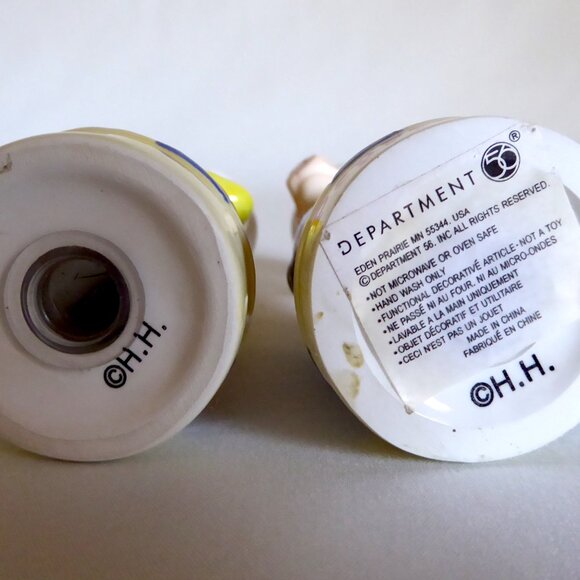 2001 DEPT 56 TOOT & PUDDLE PIG CERAMIC SALT & PEPPER SHAKER SET (NEW IN BOX) - Picture 8 of 13